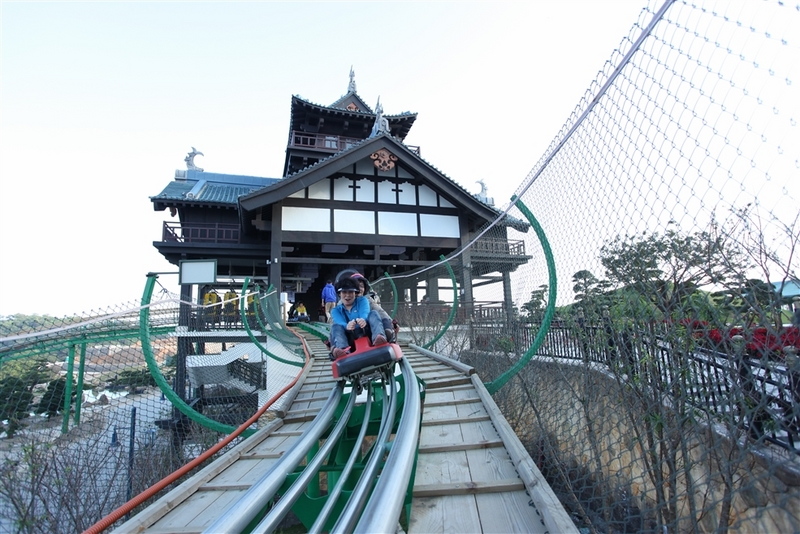 Ha Long Park samurai slide